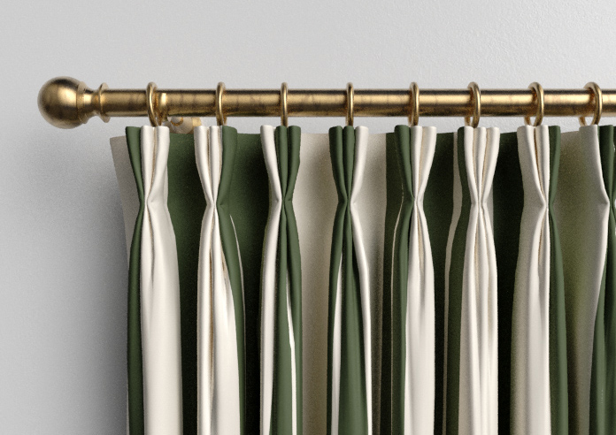 The British Stripe Co. Edward, Chilterns No.1 - Made to Measure Curtains - Image 11